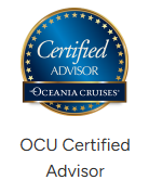 Oceania Cruises Certified Luxury Cruise Advisor